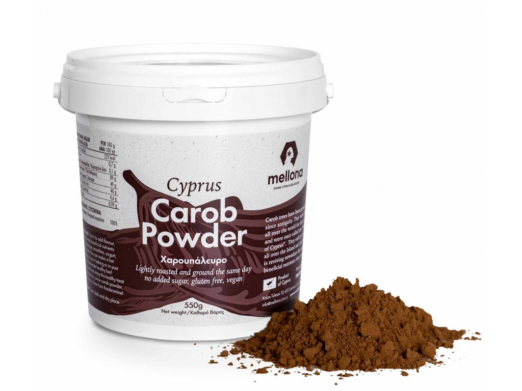 Karobovy prasek Mellona z Kypru GreekMarket